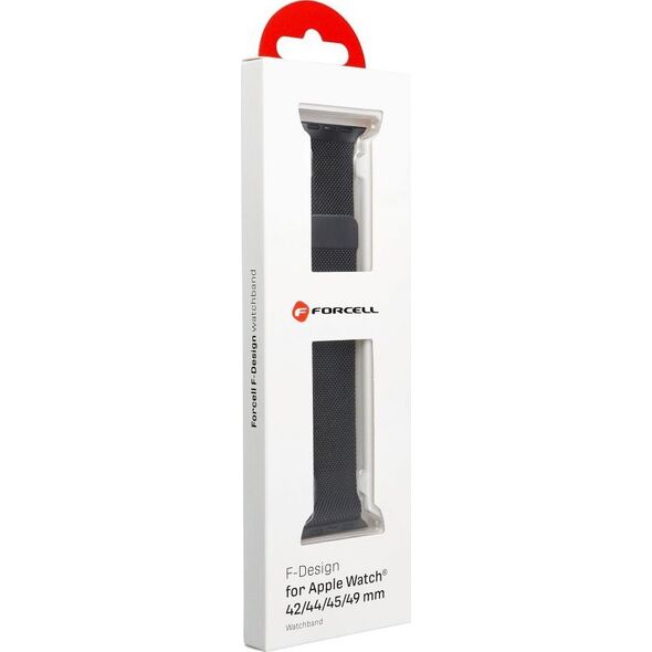 ForCell FORCELL F-DESIGN FA03 pasek do APPLE Watch 38 / 40 / 41 mm czarny 13965617 5903396223464