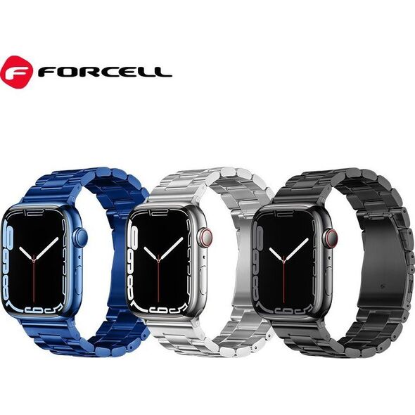 ForCell FORCELL F-DESIGN FA10 pasek do APPLE Watch 38 / 40 / 41 mm srebrny 13965630 5903396222849