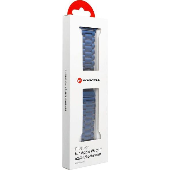 ForCell FORCELL F-DESIGN FA10 pasek do APPLE Watch 42 / 44 / 45 / 49 mm niebieski 13965631 5903396222832