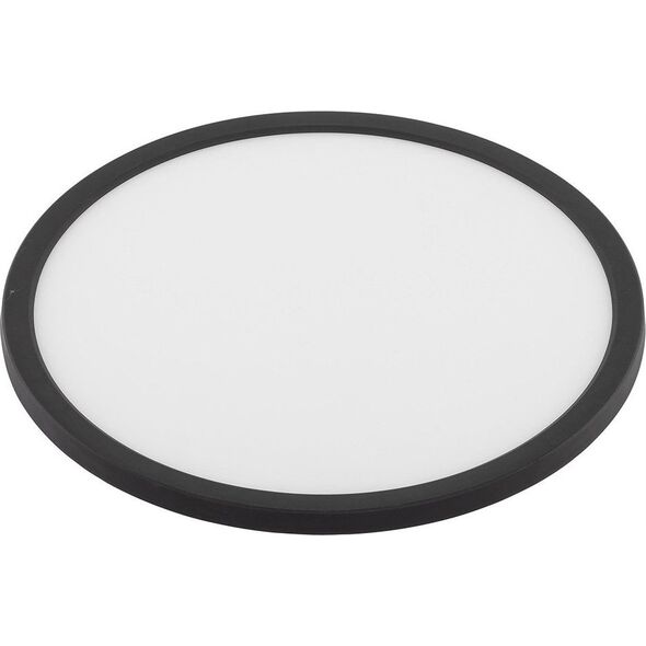 Lampa sufitowa TK Lighting TK Lighting Aqua Black Large 6905 plafon lampa sufitowa koło z przełącznikiem na obudowie 1x45W LED 3000/4000/6500K czarny/biały 13965888 5901780569051