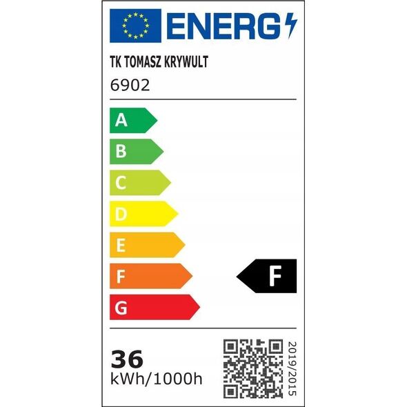 Lampa sufitowa TK Lighting TK Lighting Aqua White Medium 6902 plafon lampa sufitowa koło z przełącznikiem na obudowie 1x36W LED 3000/4000/6500K biały 13965891 5901780569020