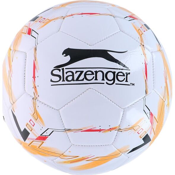 Slazenger Slazenger - Piłka do piłki nożnej r. 5 (biały / pomarańczowy) 13966252 5904501204095