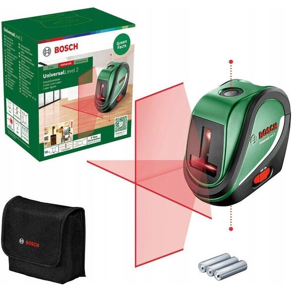 Bosch BOSCH.LASER UNIVERSAL LEVEL 2 UNI CROSS 13966799 4059952647951