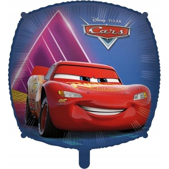 GoDan Balon foliowy Square Cars Disney 46cm 13967975 5201184949924