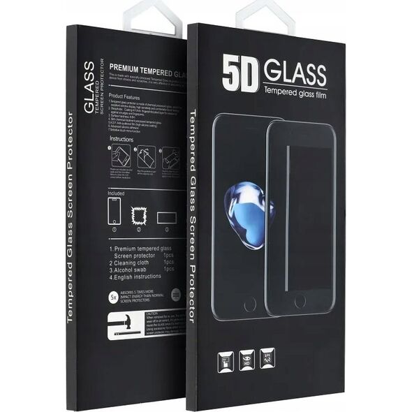 Partner Tele.com 5D Full Glue Tempered Glass - do iPhone 15 Pro Max (MATTE) czarny 13967982 5903396294709