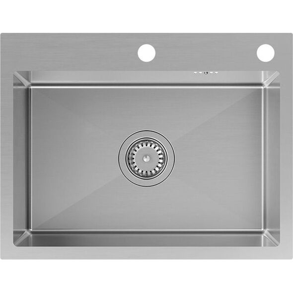 Zlewozmywak Quadron Zlewozmywak stalowy LUKE 110 WORKSTATION Nikiel szczotkowany 13970880 5905505503177