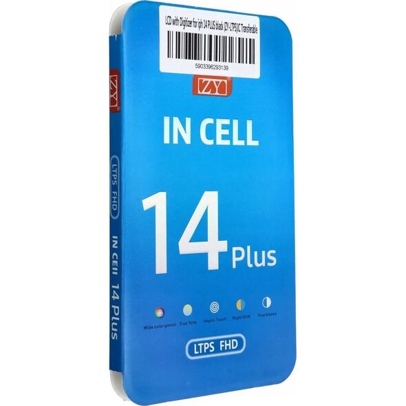 Partner Tele.com Wyświetlacz do iPhone 14 Plus z ekranem dotykowym czarnym (ZY-LTPS) IC Transferable 13973032 5903396293139