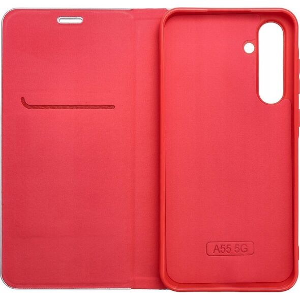 ForCell Kabura LUNA Book Carbon do XIAOMI Redmi Note 13 Pro 4G / POCO M6 Pro 4G czerwony 13973052 5903396288395