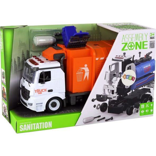 LeanToys Śmieciarka Sorter Segregacja Zestaw DIY Śrubokręt Dźwięk 13977168 5905991000198