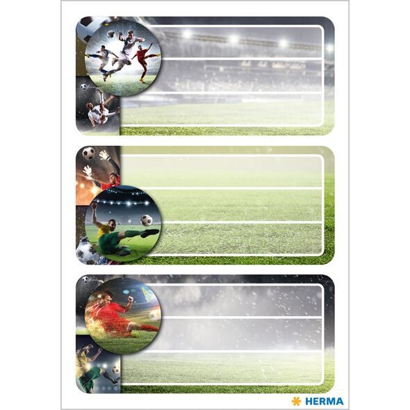 Herma HERMA  Schuletiketten Vario Fußball 13977379 4008705017633