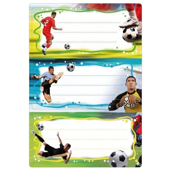 Herma HERMA  Schuletiketten Vario Fußball 13977379 4008705017633