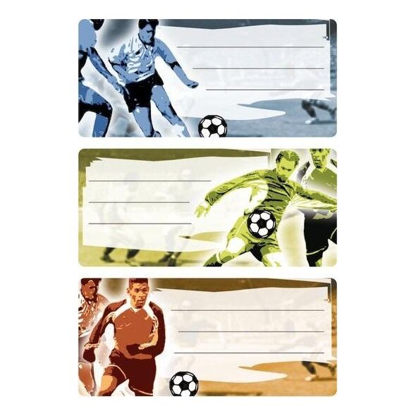 Herma HERMA  Schuletiketten Vario Fußball 13977476 4008705055987