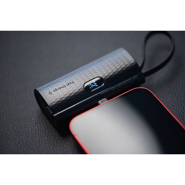 Powerbank ForCell FORCELL F-ENERGY Power Plug F5K3 powerbank 5 000mAh z wbudowanym złączem Typ C PD 20W biały 13979004 5903396241109