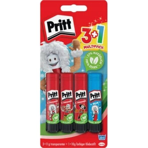 Pritt Pritt Klebestift 3+1 11g BTS2024 Abenteuer in der Natur 13979208 4057278005363