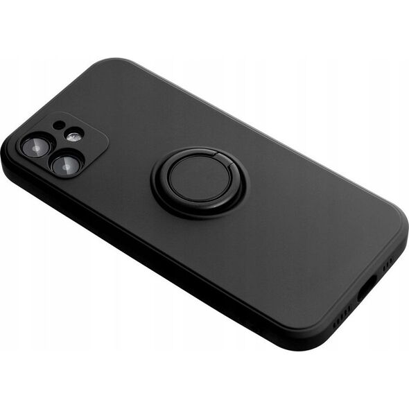 ForCell Futerał SILICONE RING do IPHONE 16 czarny 13979633 5903396307362