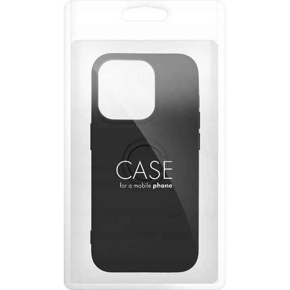 ForCell Futerał SILICONE RING do IPHONE 16 czarny 13979633 5903396307362