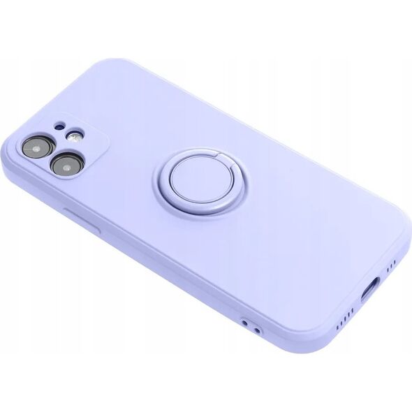 OEM Futerał SILICONE RING do IPHONE 16 Plus fioletowy 13979642 5903396305085