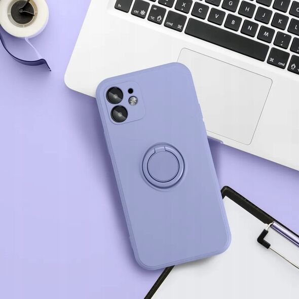 OEM Futerał SILICONE RING do IPHONE 16 Plus fioletowy 13979642 5903396305085