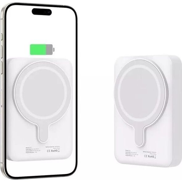Powerbank Tech-Protect TECH-PROTECT PB11 LIFEMAG MAGSAFE POWER BANK 10000MAH WHITE 13980003 5906302309467