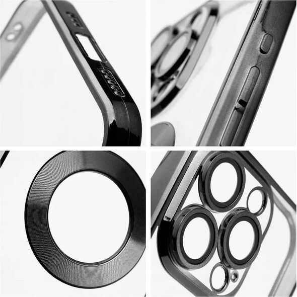 ForCell Futerał GLAM do IPHONE 15 Pro Max czarny 13983505 5903396297502