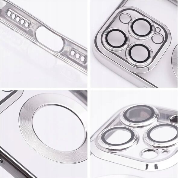 ForCell Futerał GLAM do IPHONE 15 Pro srebrny 13983506 5903396297496