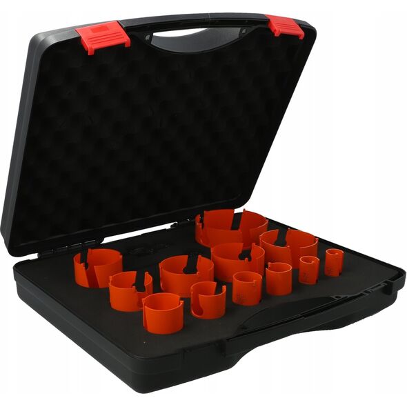 Hikoki NORTON TCT HOLE SAW SET 12 pcs. WOOD AND COMPOSITES 13984794 5450248772200