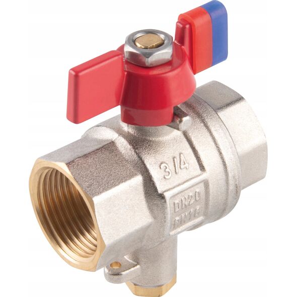 Ferro KFPMT2 / FERRO / ZAWÓR KUL. WODNY MOTYL / 3/4'' NAKR-NAKR,DP MONTAŻU CZUJNIKA TEMP. F-POWER / 13988635 5902194992855