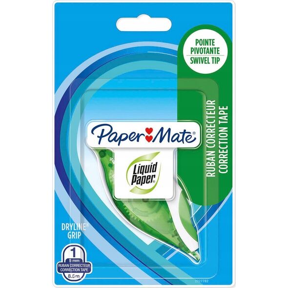 Paper Mate Korektor w taśmie Paper Mate Liquid Paper 5mm/8.5m 13989029 3501178628821