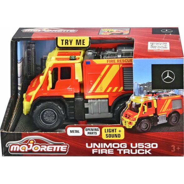 Simba Majorette Straż pożarna Unimog 14cm 371-2003 13989238 3467452075623