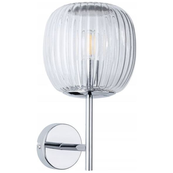 Kinkiet Paulmann Kinkiet ścienny łazienkowy RUYA E14 max.20W IP44 230V chrom / szkło 13990741 4000870711408