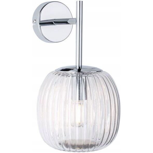 Kinkiet Paulmann Kinkiet ścienny łazienkowy RUYA E14 max.20W IP44 230V chrom / szkło 13990741 4000870711408