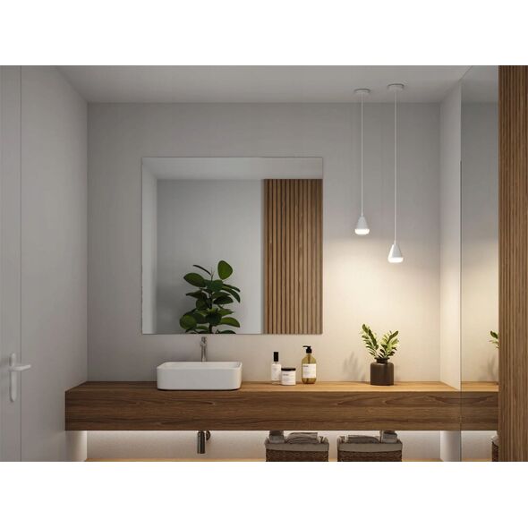 Lampa wisząca Paulmann Oprawa wisząca LUIA GU10 max.10W IP44 230V biały / metal 13990750 4000870769911