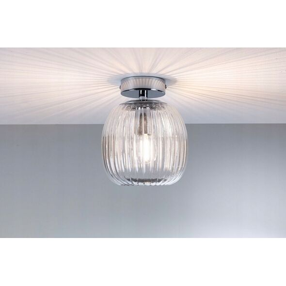 Lampa sufitowa Paulmann Oprawa sufitowa łazienkowa RUYA E14 max.20W IP44 230V chrom / szkło 13990752 4000870711415