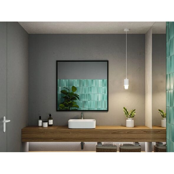 Lampa wisząca Paulmann Oprawa wisząca łazienkowa  KAME LED 3-STEP DIM 9W 3000K 700lm IP44 230V biały / metal 13990765 4000870799987
