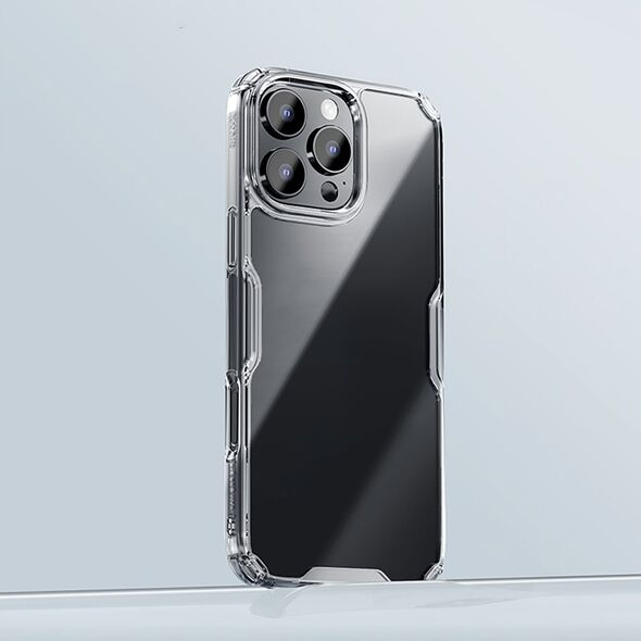 Nillkin Etui Nillkin Nature Pro Case na iPhone 16 Pro - przezroczysto-białe 13990806 6902048287204