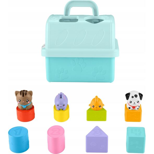 Fisher Price Fisher-Price. Pets Sorter Transporter z klockami 13991124 194735199198
