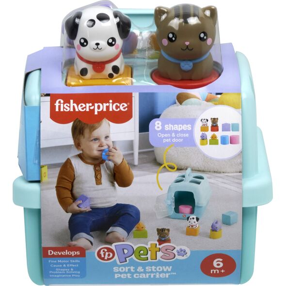 Fisher Price Fisher-Price. Pets Sorter Transporter z klockami 13991124 194735199198