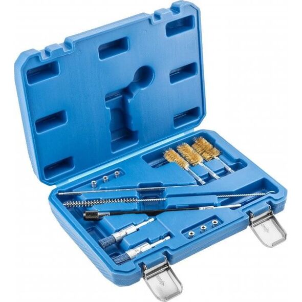 Högert Technik HOGERT ZESTAW DO CZYSZCZENIA GNIAZD WTRYSKIWACZY 14el. 13997699 5902801381386
