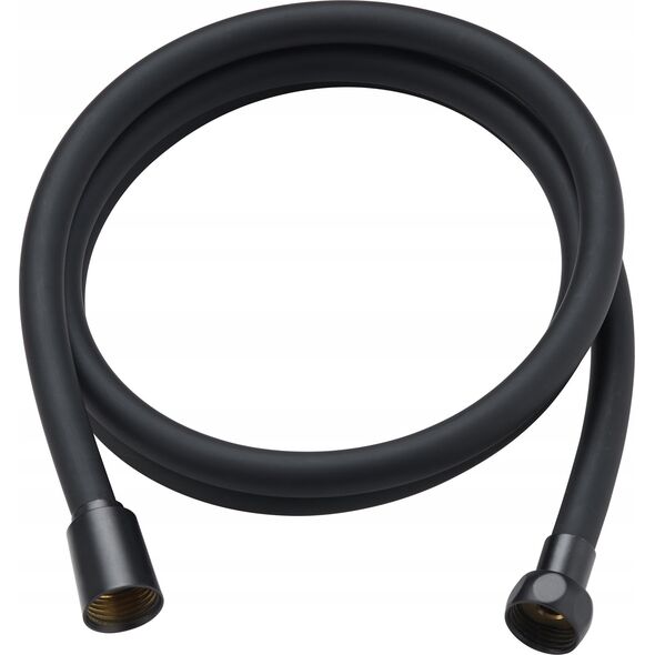 Wąż prysznicowy WĄŻ Z TWORZYWA PVC K/STOŻEK L-150 CM CZARNY // WNC-PVC.150KS.CZ 13998888 5903887101936