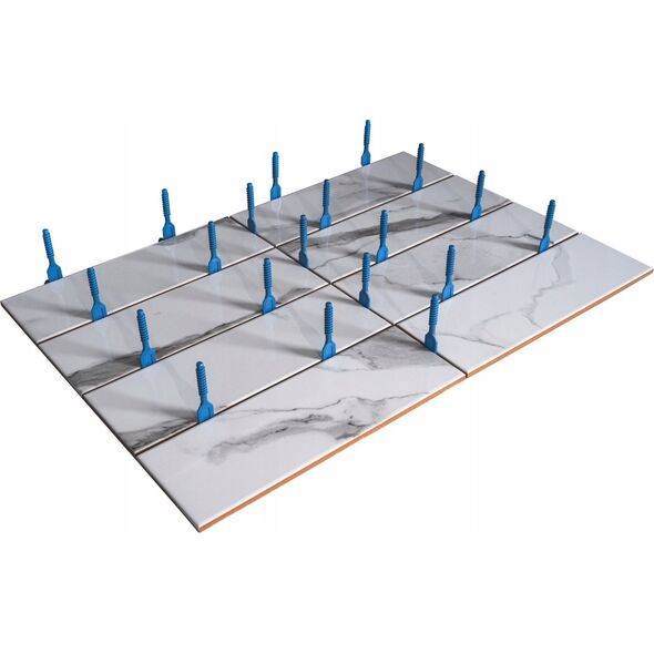 Pro-Line SYSTEM POZIOMOWANIA PŁYTEK BAZA PROSTA 2mm /100szt. PRO-LEVELING 13999281 5905204633014
