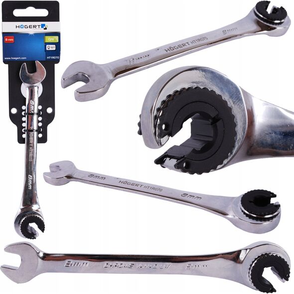 Högert Technik HOGERT KLUCZ PÓŁOTWARTY Z GRZECHOTKĄ 13mm 13999904 5902801373916
