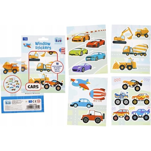 STICKERBOO NAKLEJ NA OKNO AUTA 160X210/4K S-B STK WB12/240 14001600 5904335880250