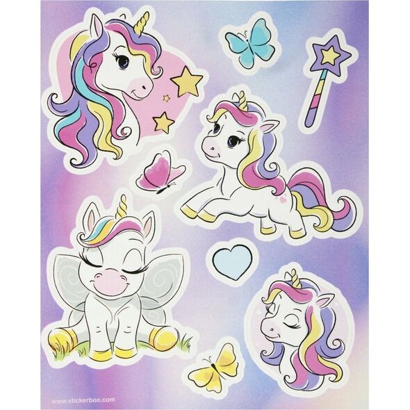 STICKERBOO NAKLEJ NA OKNO UNICORN 160X210/4K S-B STK 12/240 14001601 5904335880243