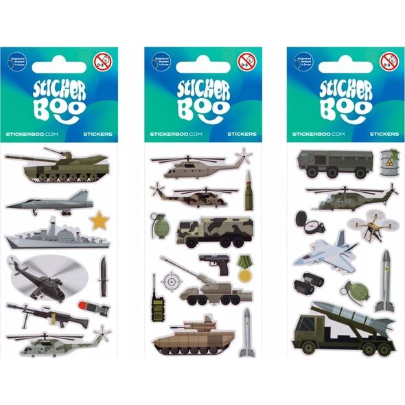 STICKERBOO NAKLEJ MILITARY 2 66X180 S-BOO PBH 120/1800 14005253 5905523630022
