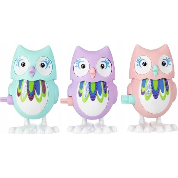 Euro Trade Zabawka nakręcana Sowa 10cm Mega Creative 531491 p16, mix cena za 1 szt 14005688 5905523620627