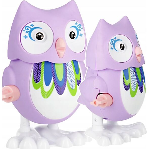 Euro Trade Zabawka nakręcana Sowa 10cm Mega Creative 531491 p16, mix cena za 1 szt 14005688 5905523620627
