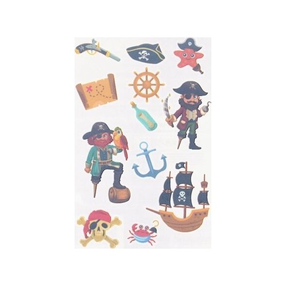 STICKERBOO TATUAZ PIRACI 100X175 S-BOO B/C 1/1000 14006952 5905523671735