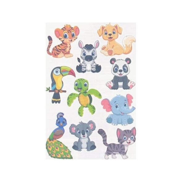 STICKERBOO TATUAZ ZWIERZETA 100X175 S-BOO B/C 1/1000 14006955 5905523671704