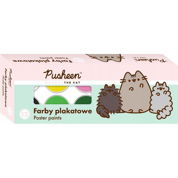 Starpak FARBY PLAK 12KOL 20ML PUSHEEN FO PUD 14008600 5903235658006