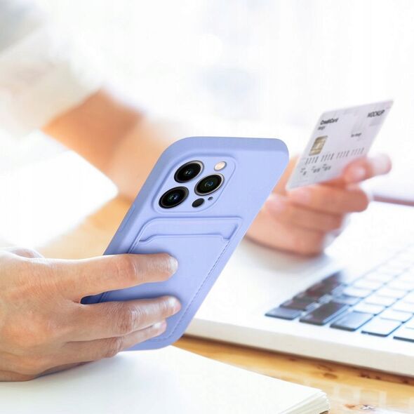 OEM Futerał CARD CASE do IPHONE 16 fioletowy 14008676 5903396303777